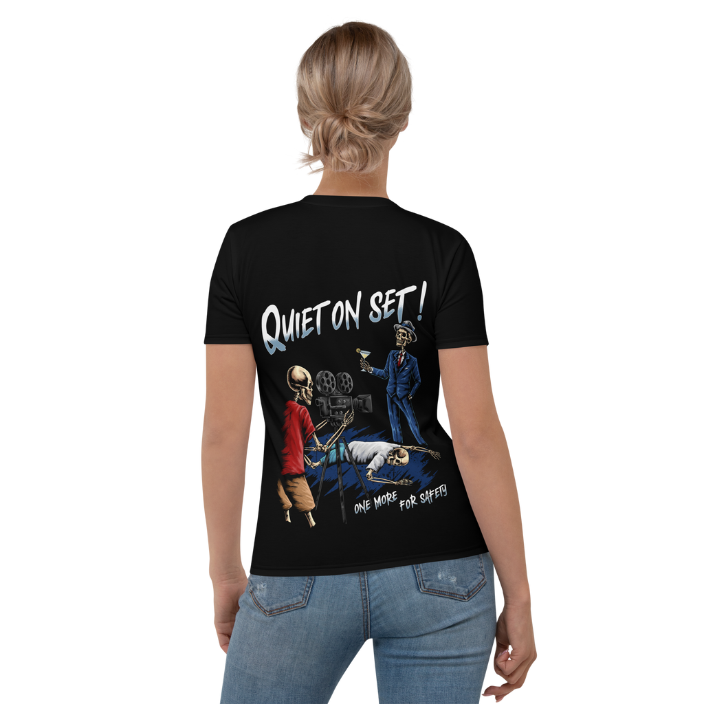 Dark Humor Women's Athletic T-shirt